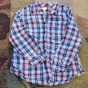 St. Johns Bay, women's XXL button up shirt